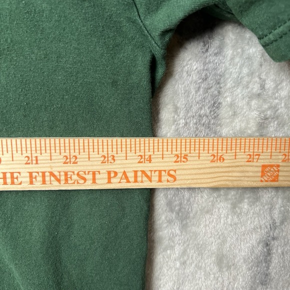 Vintage 90s Marvin the Martian Looney Tunes Alien T Shirt Warner Bros Green 2XL - Picture 4 of 5